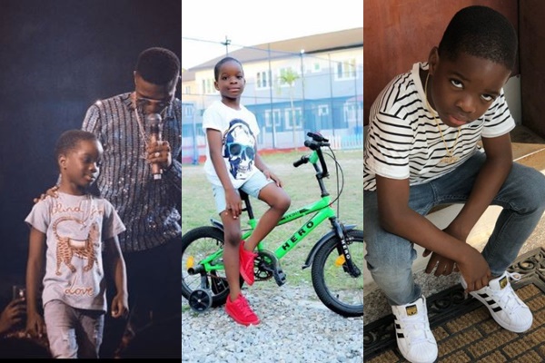 Wizkid and his son