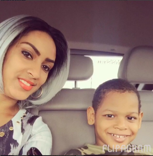 Actress Juliet Ibrahim Celebrates Her Son As He Clocks 10