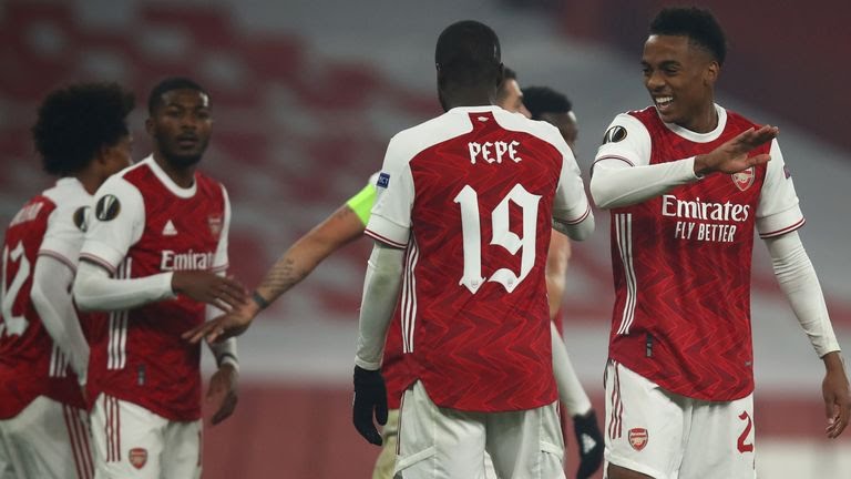Arsenal 4-1 Molde: Gunners Win Third Match In Europe Despite Early Scare