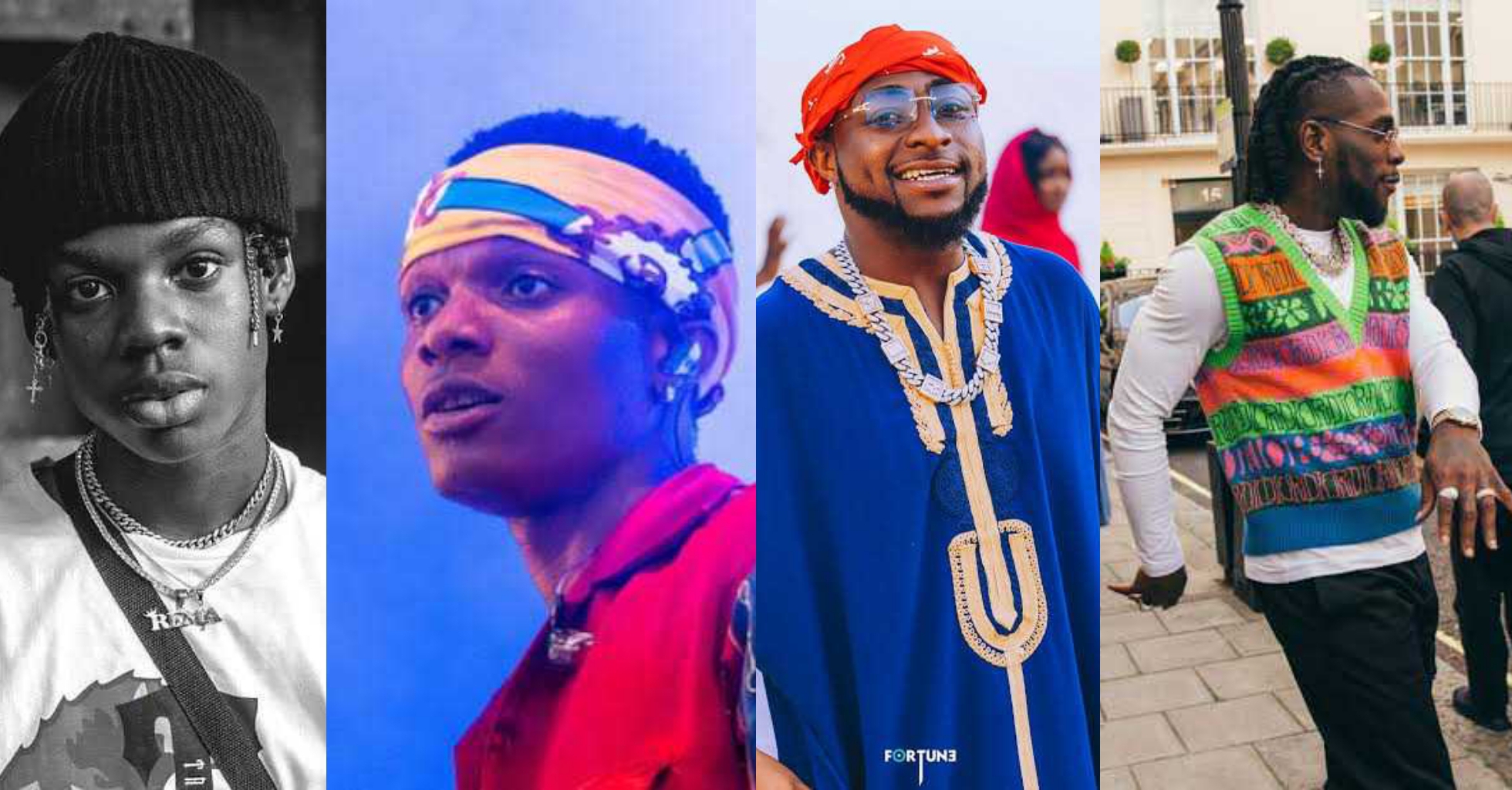 Wizkid, Burna Boy, Davido, Rema, Others ominated for 2020 MOBO Awards (Full List)