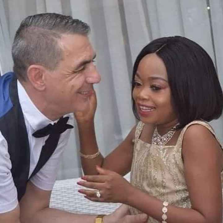 Petite actress, Mary Nky Onyemena and her lover